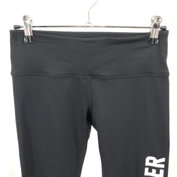 Spiritual Gangster Collegiate Logo Practice Performance Spellout Leggings S - Picture 6 of 16